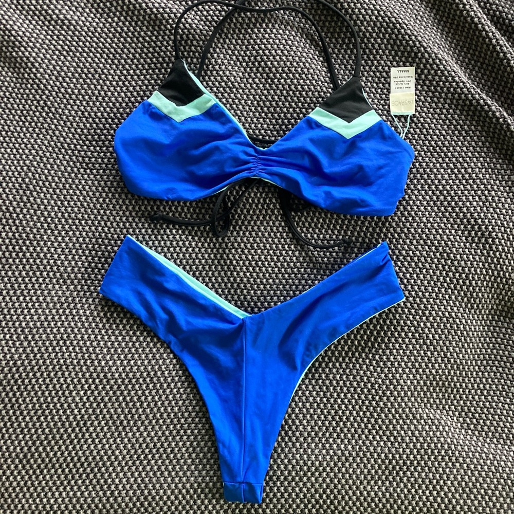 LSpace Reversible Color Block Bikini Set